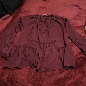 Beautiful wide blouse size L/XL